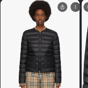 Burberry Women's abbeytown light puffer XS Authentic